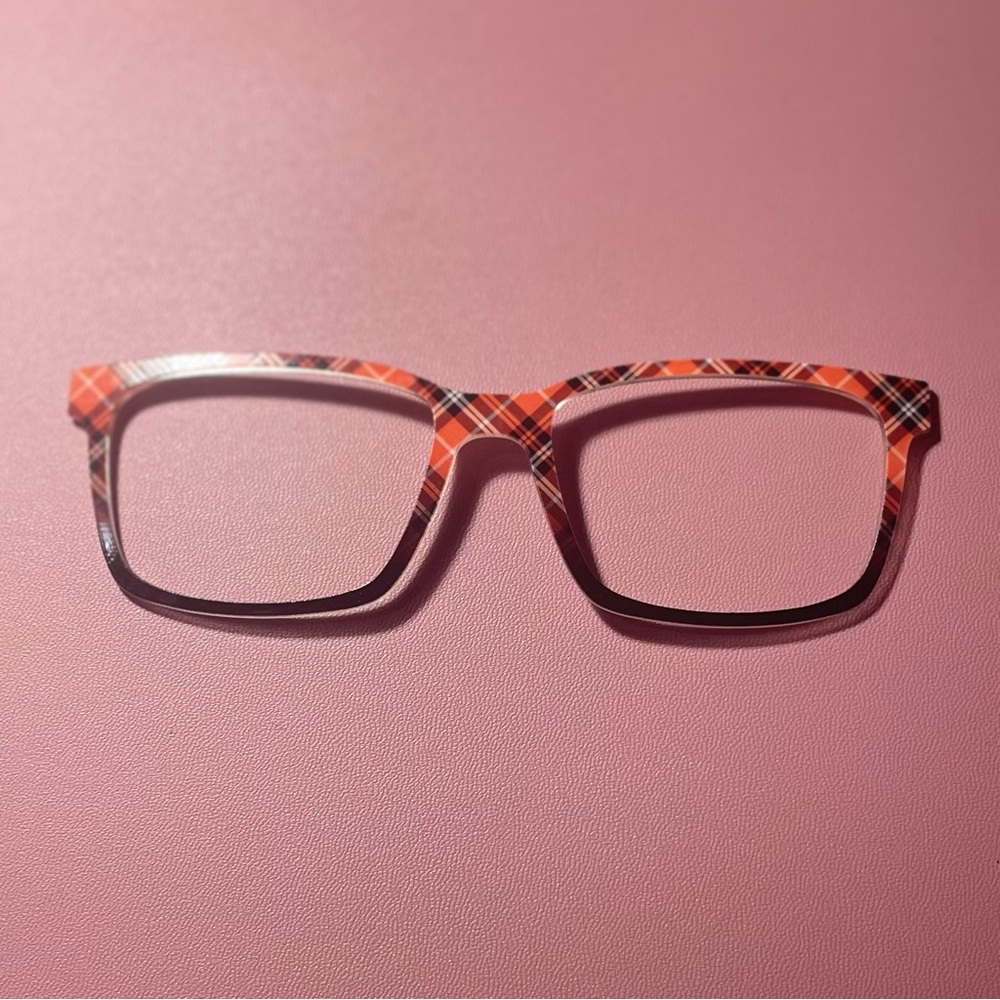 Pair Eyewear Kirby Top Frame Fall Plaid
